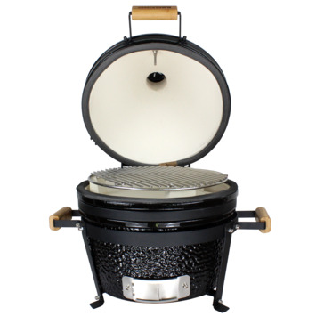 Jamestown Marwin kamado keramiek zwart 40 cm