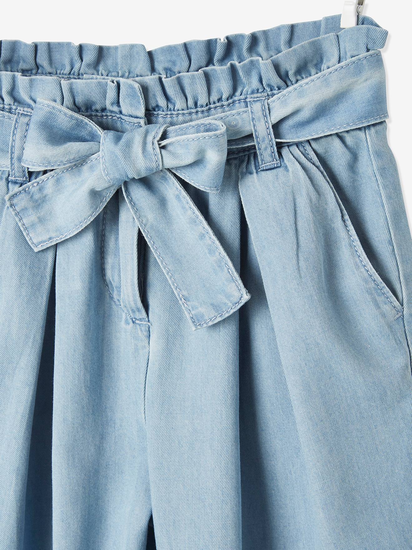 Calça cropped estilo 