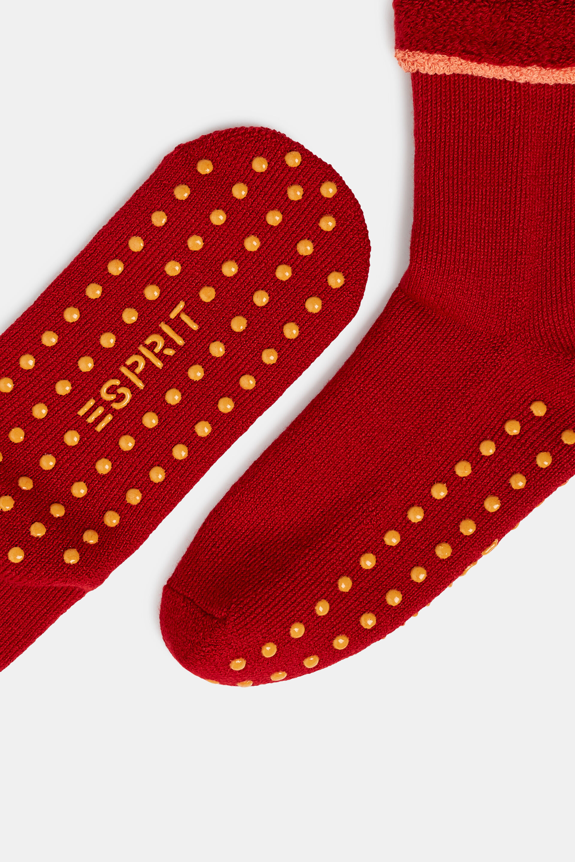 Douces chaussettes antidérapantes, laine mélangée