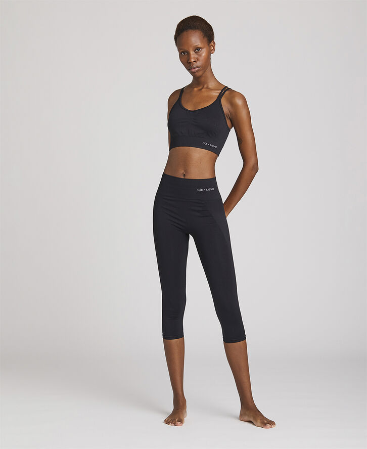 Gai&Lisva Asta Seamless Leggings Dark charcoal