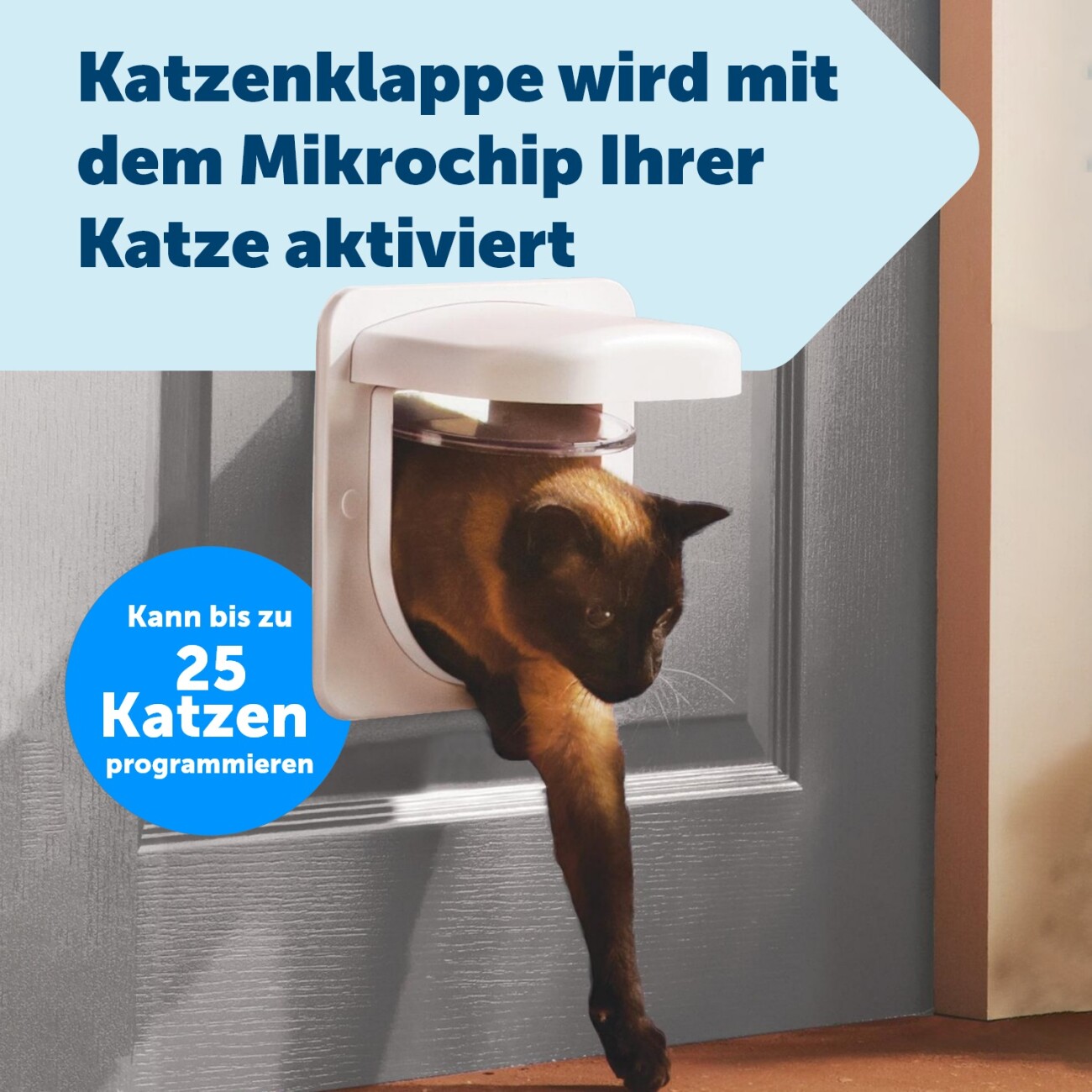PetSafe Mikrochip Katzenklappe Petporte smart flap