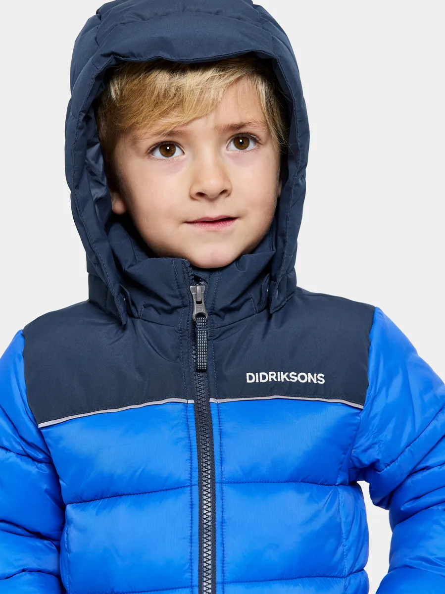 Didriksons Fox Kids Jacket Caribbean Blue