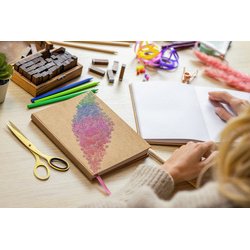 Carnet de notes Jolie Pure 'Pink', A5, uni