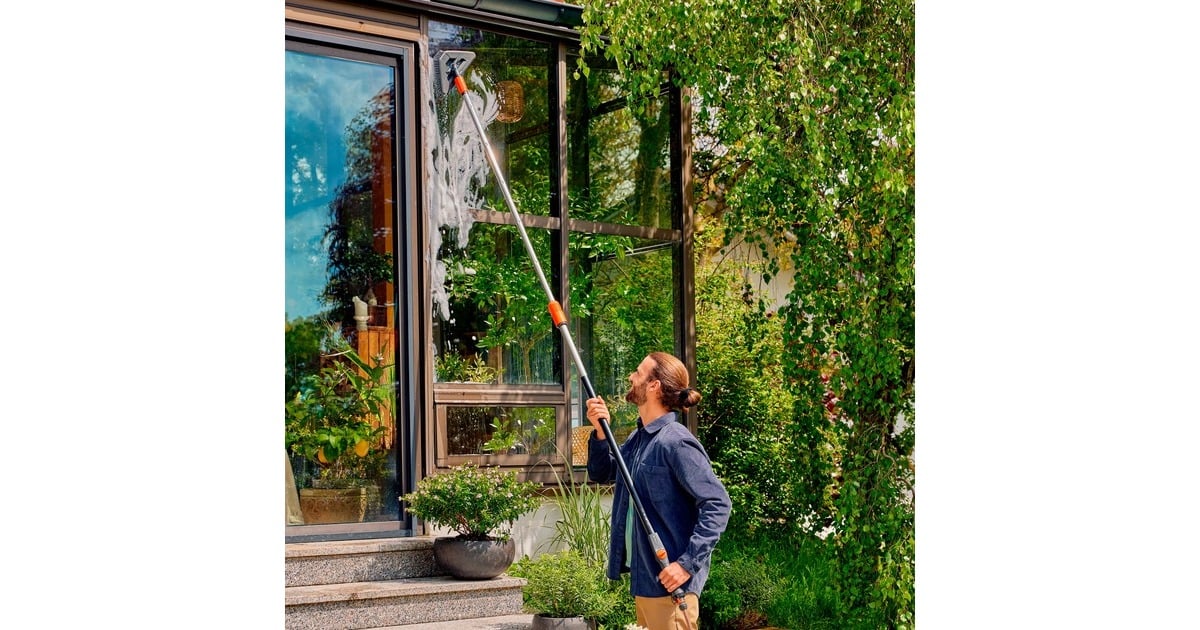 GARDENACleansystem telescopische steel M - XL, voor verder afgelegen plekken  (18804-20)