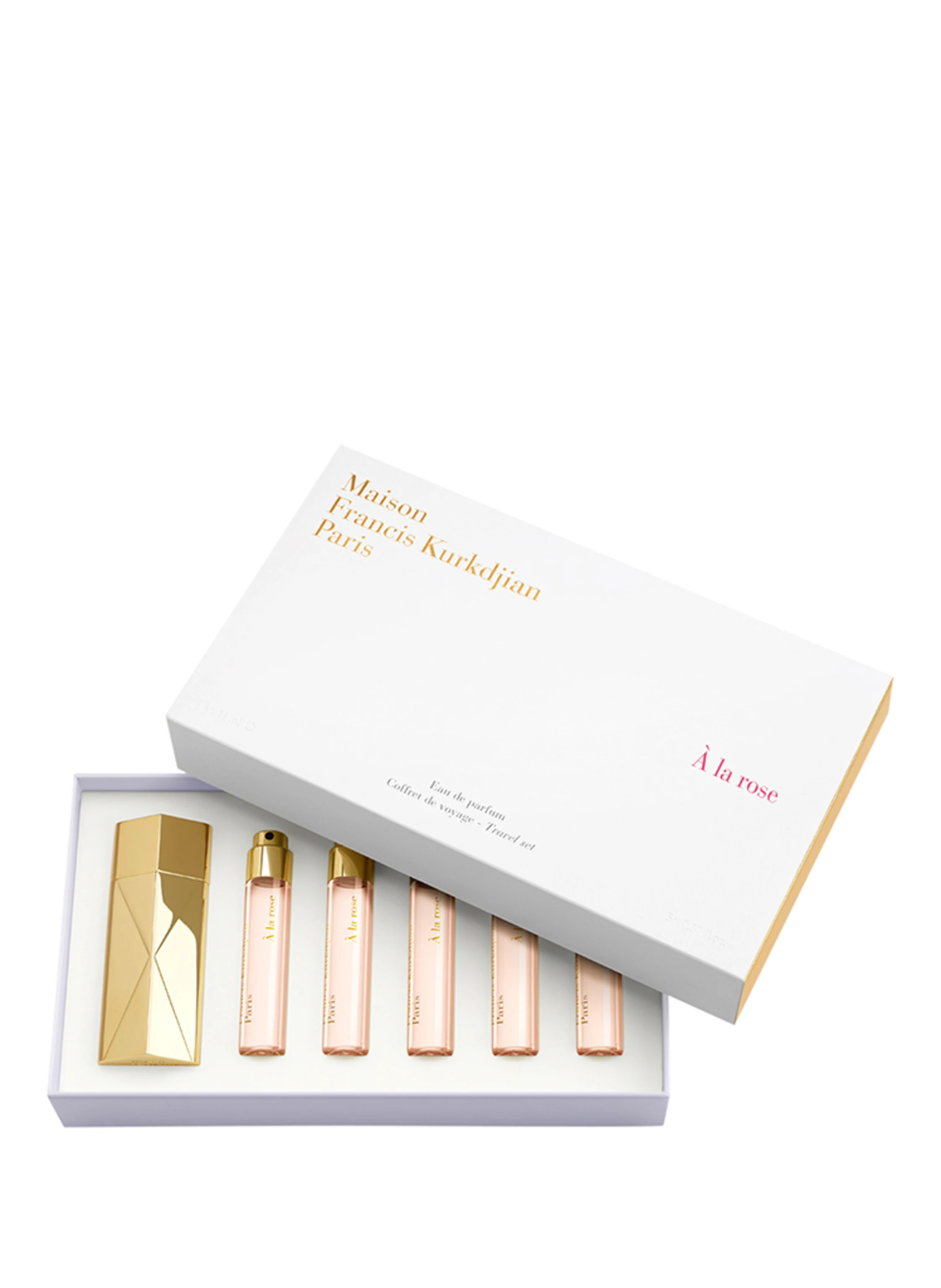 Maison Francis Kurkdjian À LA ROSE TRAVEL SET