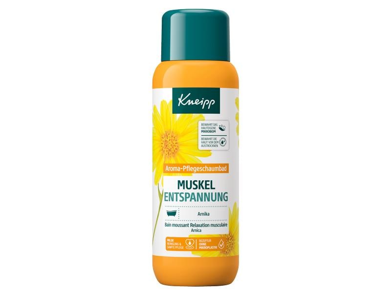 Kneipp Schaumbad Mini Muskelentspannung 400 ml Natürlicher Badezusatz sorgt für ein geschmeidiges Hautgefühl