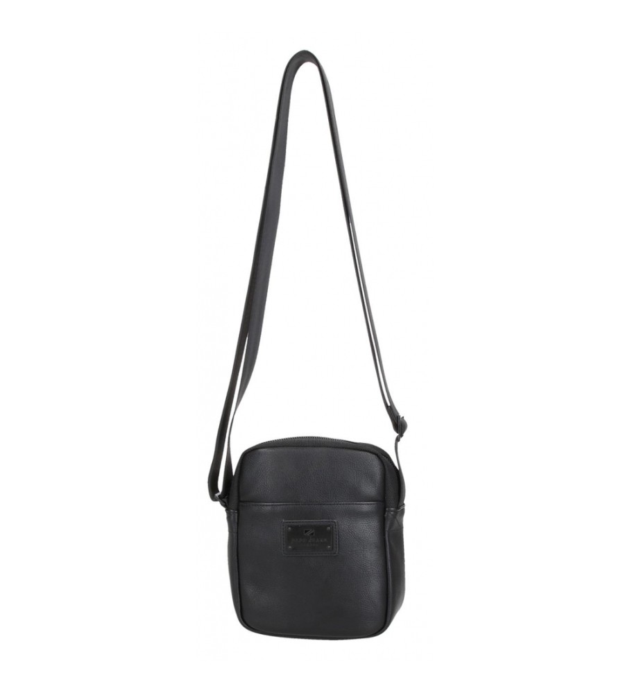 Bolsa de ombro pequena Pepe Jeans Egham preta