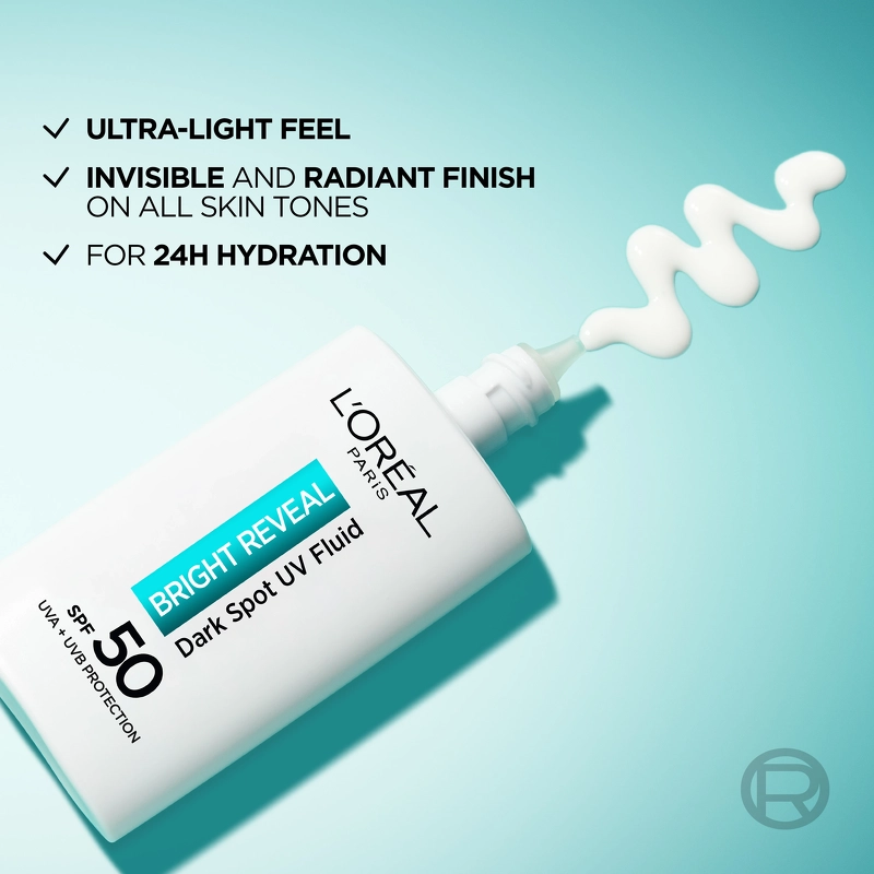 L'Oréal Paris Bright Reveal Dark Spot UV Fluid SPF 50 - 50 ml
