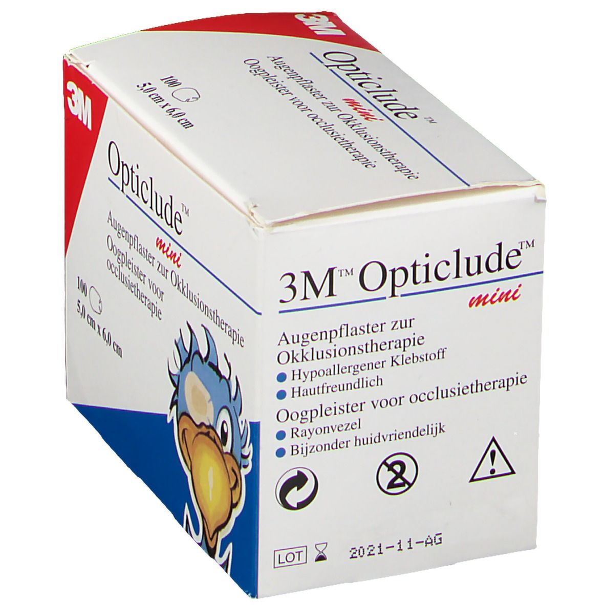 3M™ Opticlude™ Standard Hautfarben mini