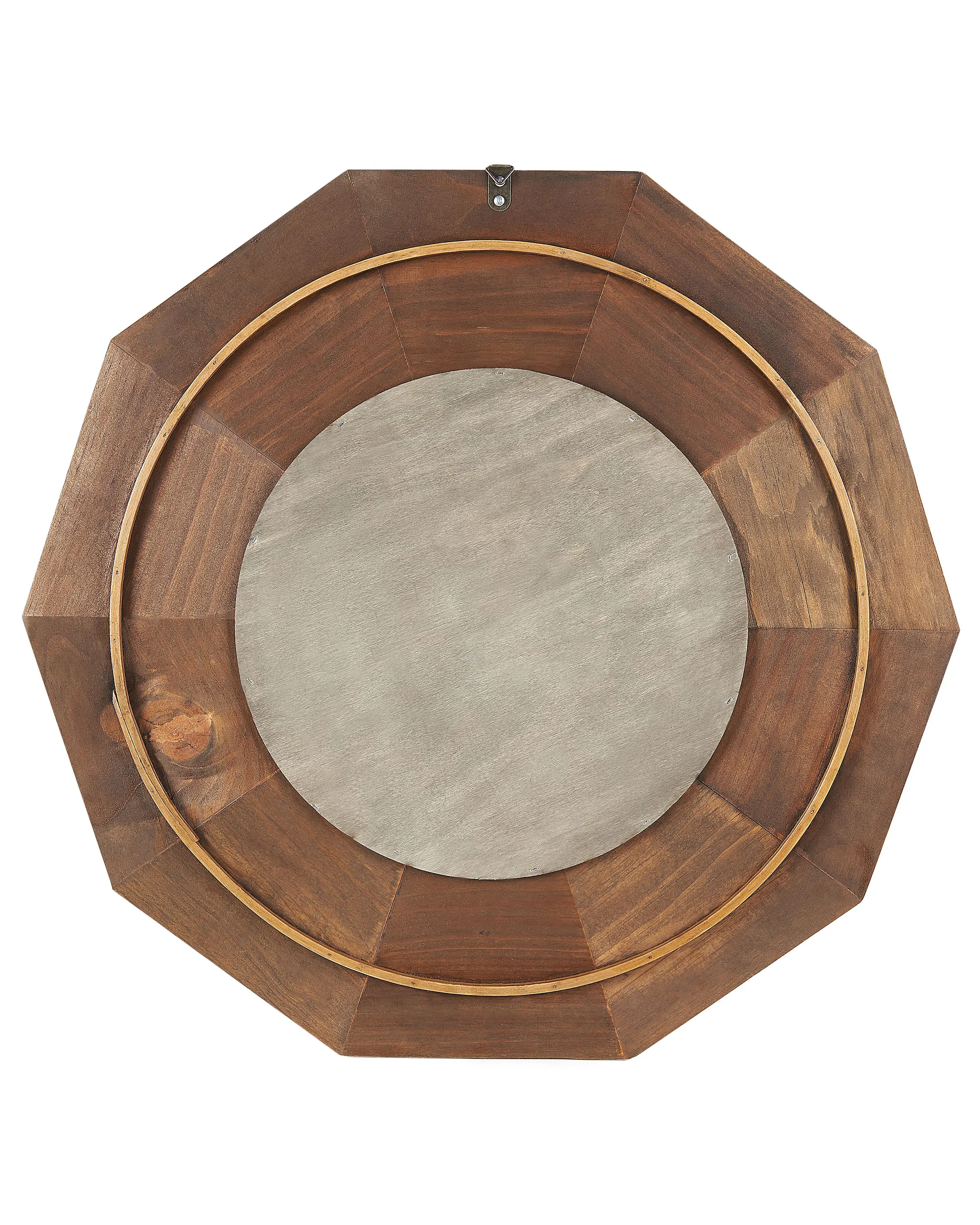 Wandspiegel ASEM 60 cm 60 cm Populierenhout Bruin