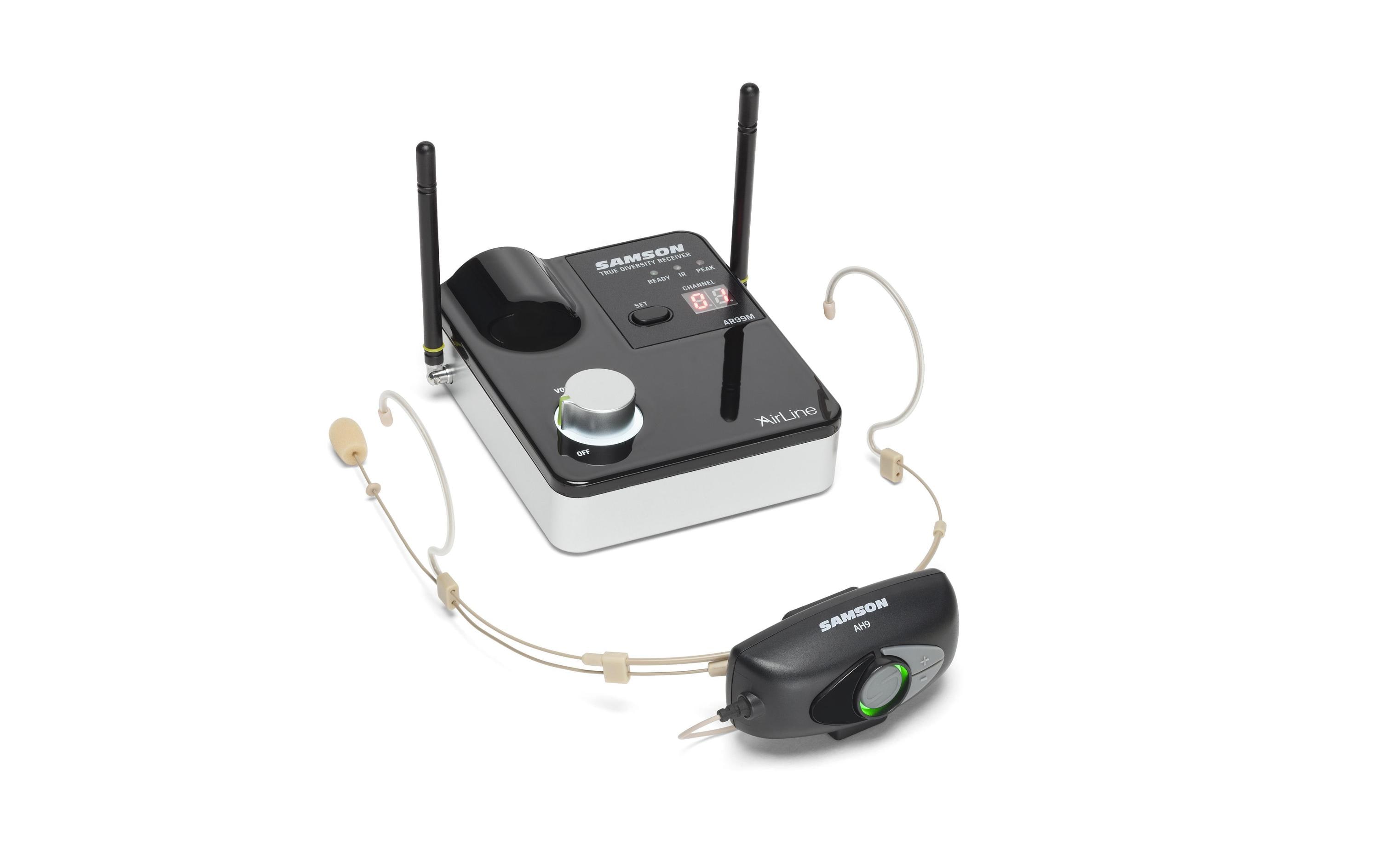 Airline 99m AH9 Headset<br>Funksystem mit Headset