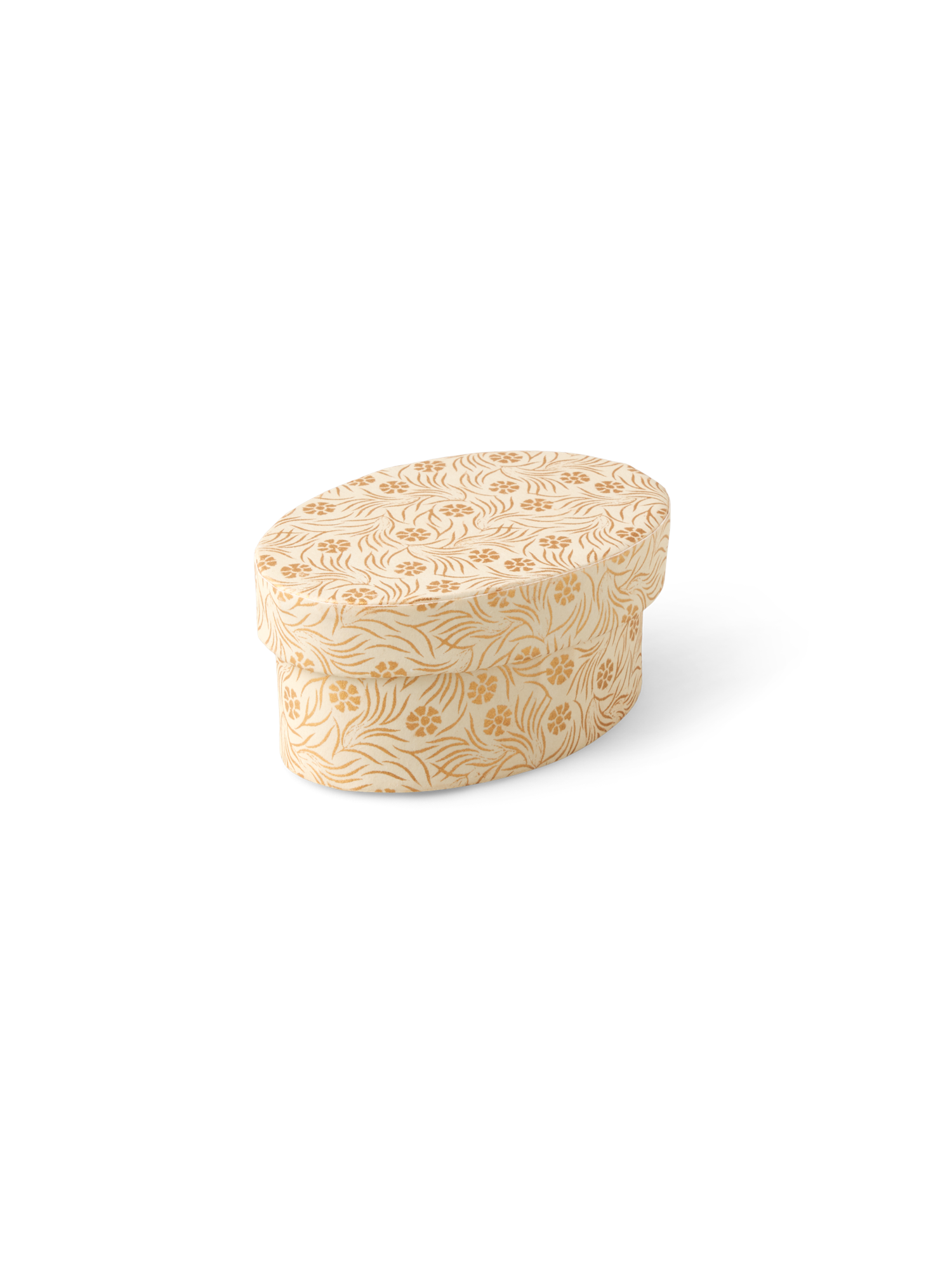 Opbevaringsæske | Bomuldspapir/pap. 12,5 x 8 x 5 cm. | Off White