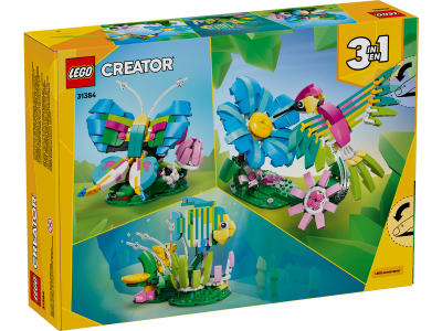 LEGO Wilde dieren: kleurrijke kolibrie (31384)
