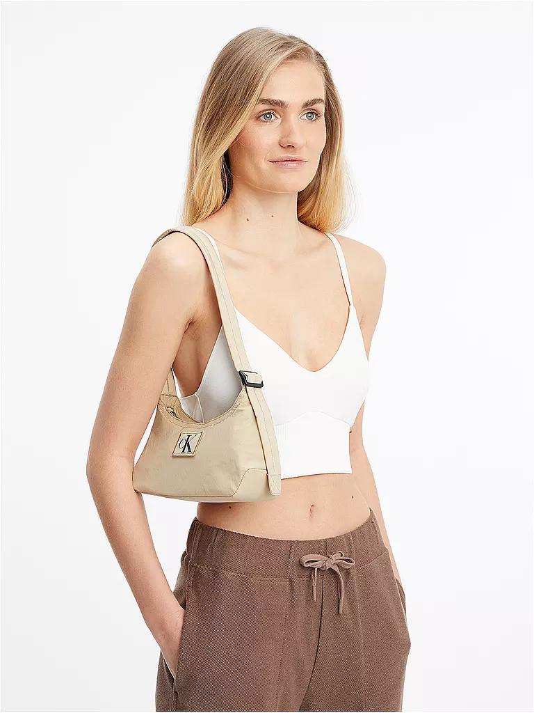 CALVIN KLEIN JEANS Tasche - Umhängetasche beige