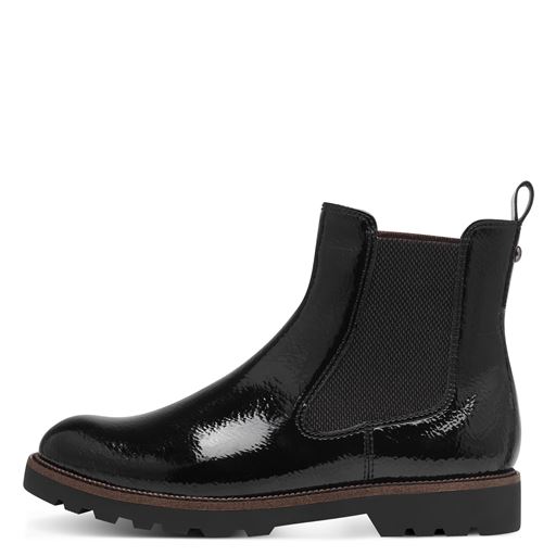 Tamaris Støvler, Black Patent, 41