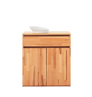 VALMONDO Schuhschrank POUR Kernbuche massiv ca. 80 x 107 x 39 cm
