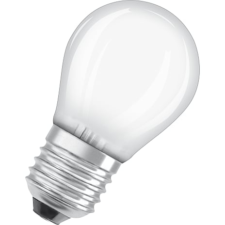 Osram 2 pak LED kronepærer 4W - varmt hvidt lys