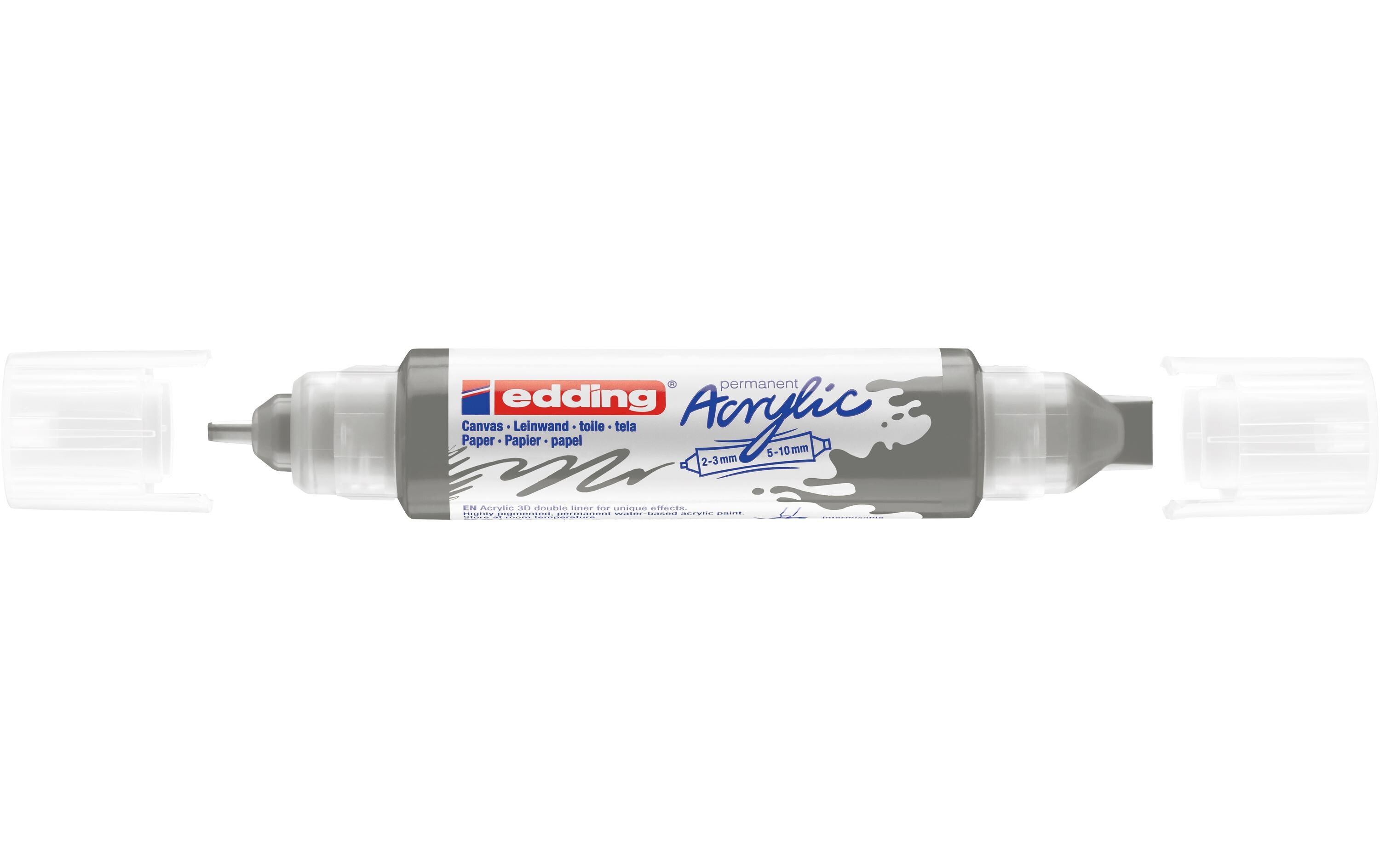 Acrylmarker 5400 Double Liner, AnthrazitAcrylstifte mit 2 Spitzen