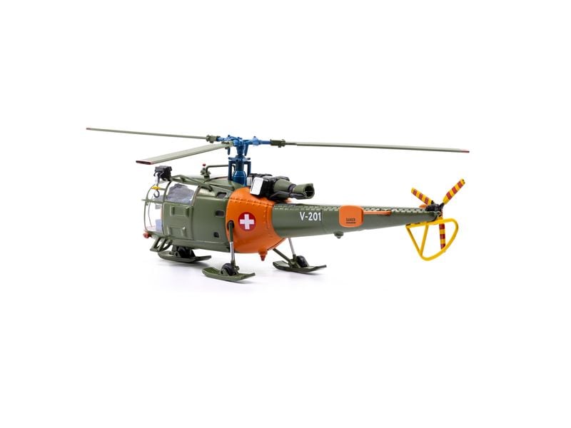 ACE Alouette III Swiss Air Force V-201 1:72 Modellflugzeug Schweizer Luftwaffe