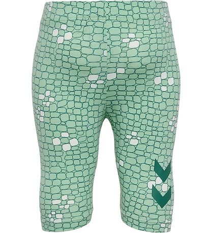 Hummel Leggings - 3/4 - hmlZanzi Tights - Schlick Green