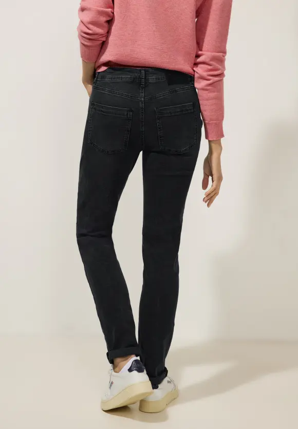 Dunkle Slim Fit Jeans - authentic black net wash