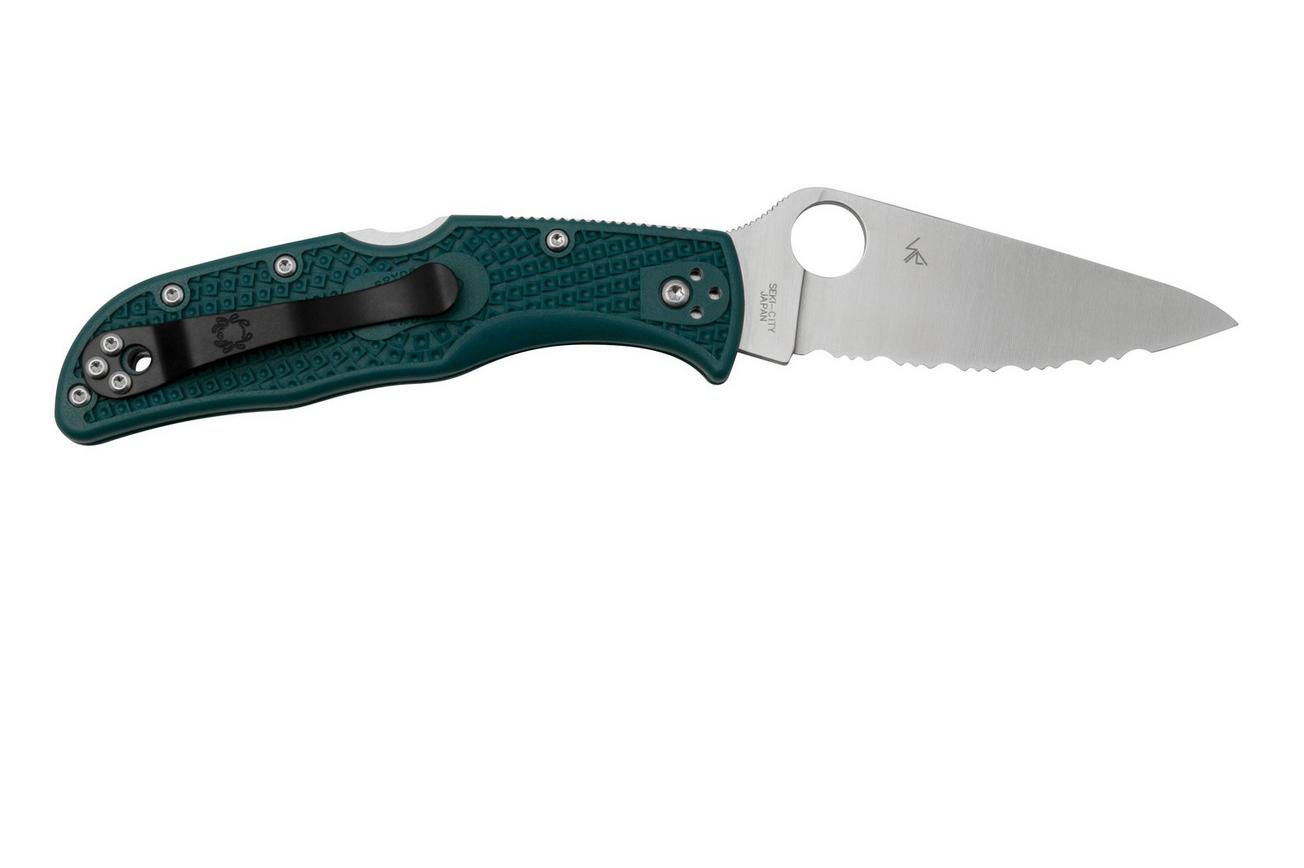 Spyderco Endela K390 C243FSK390 serrated zakmes