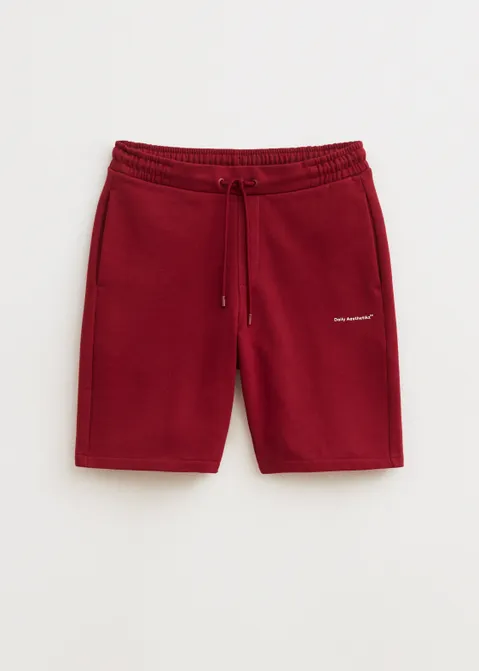 Korte broek met logo rood (ROO.D)