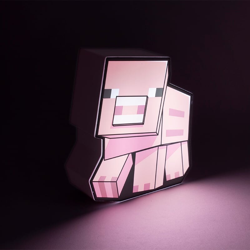 Minecraft - Gris Lampe - Paladone - 16 CM