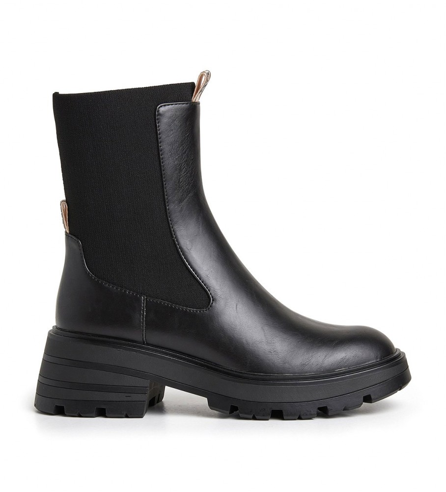 Botas pretas de cano curto Pepe Jeans Soda Plus