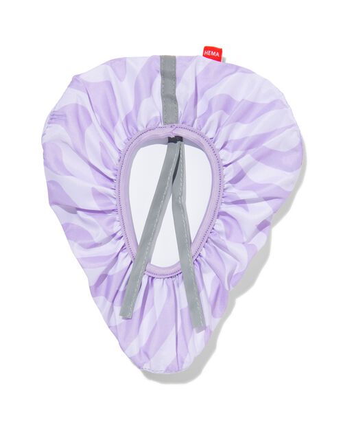 couvre-selle imperméable rPET zèbre