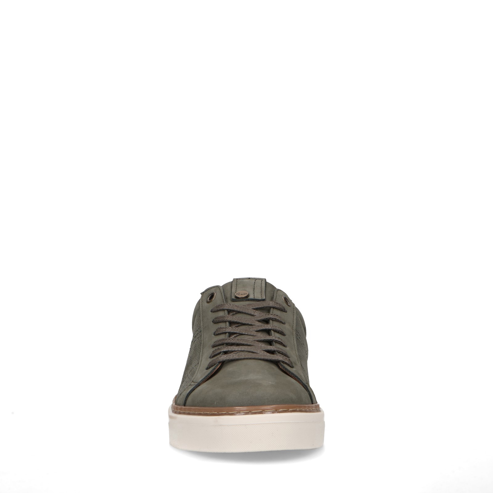 Khaki nubuck sneakers