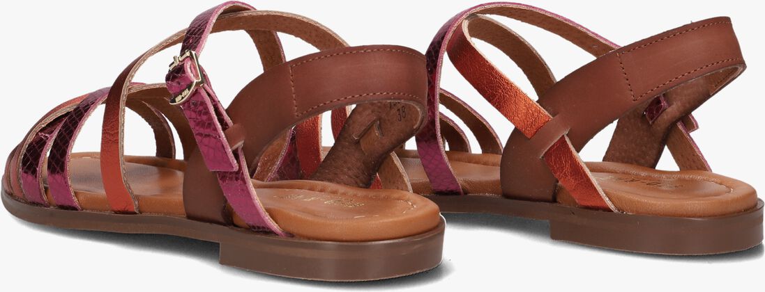 RED-RAG oranje red-rag sandalen 79656