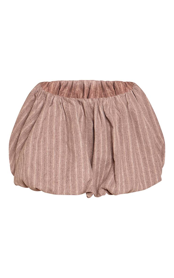 Beige Ensemble Jupe Bouffante En Tissu Brossé