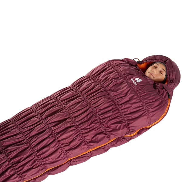 Sac de couchage DEUTER EXOSPHERE -6° SL UMBRA/REDWOOD