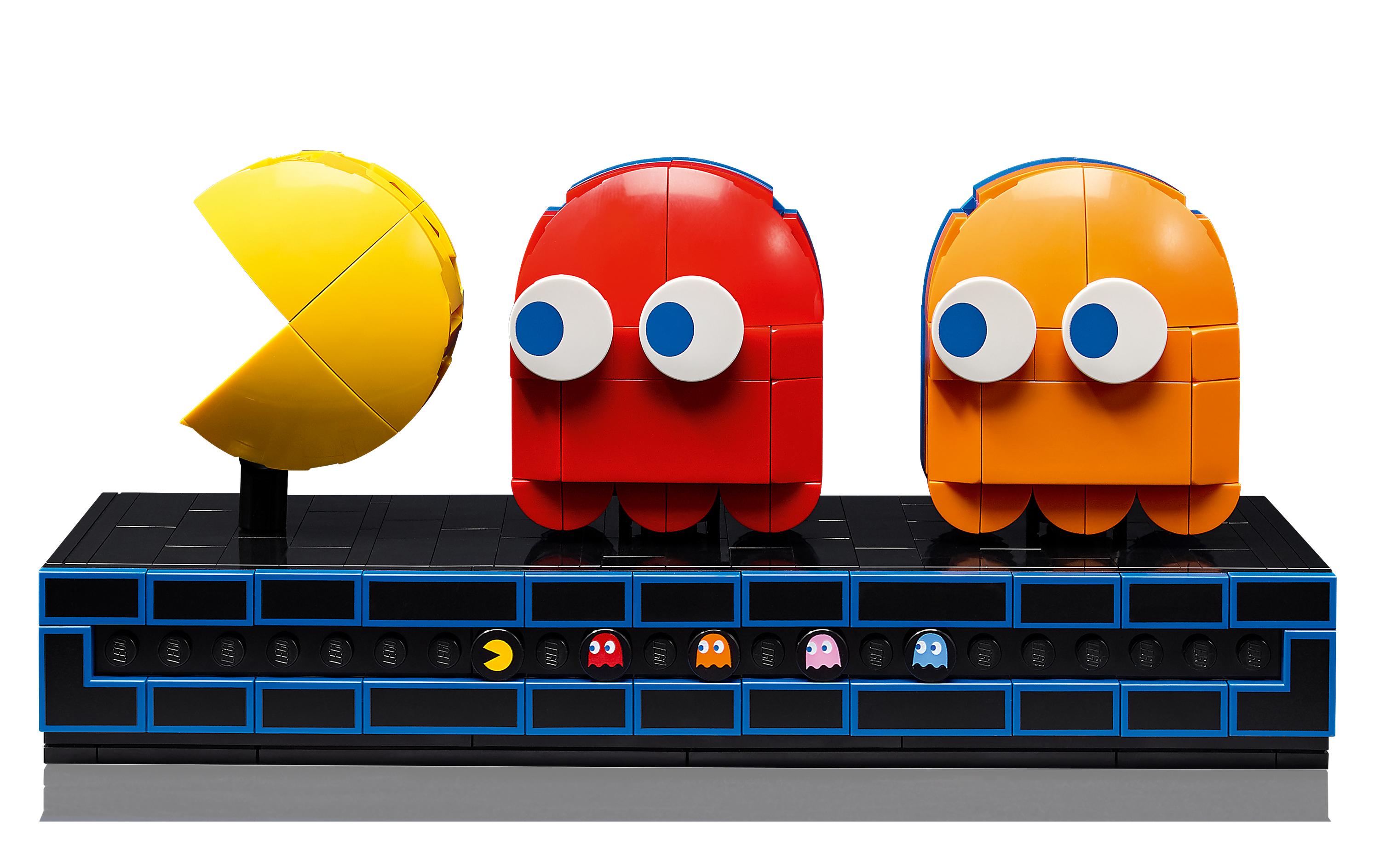 Icons PAC-MAN Spielautomat 10323<br>Premium-Bauset mit authentischen Details