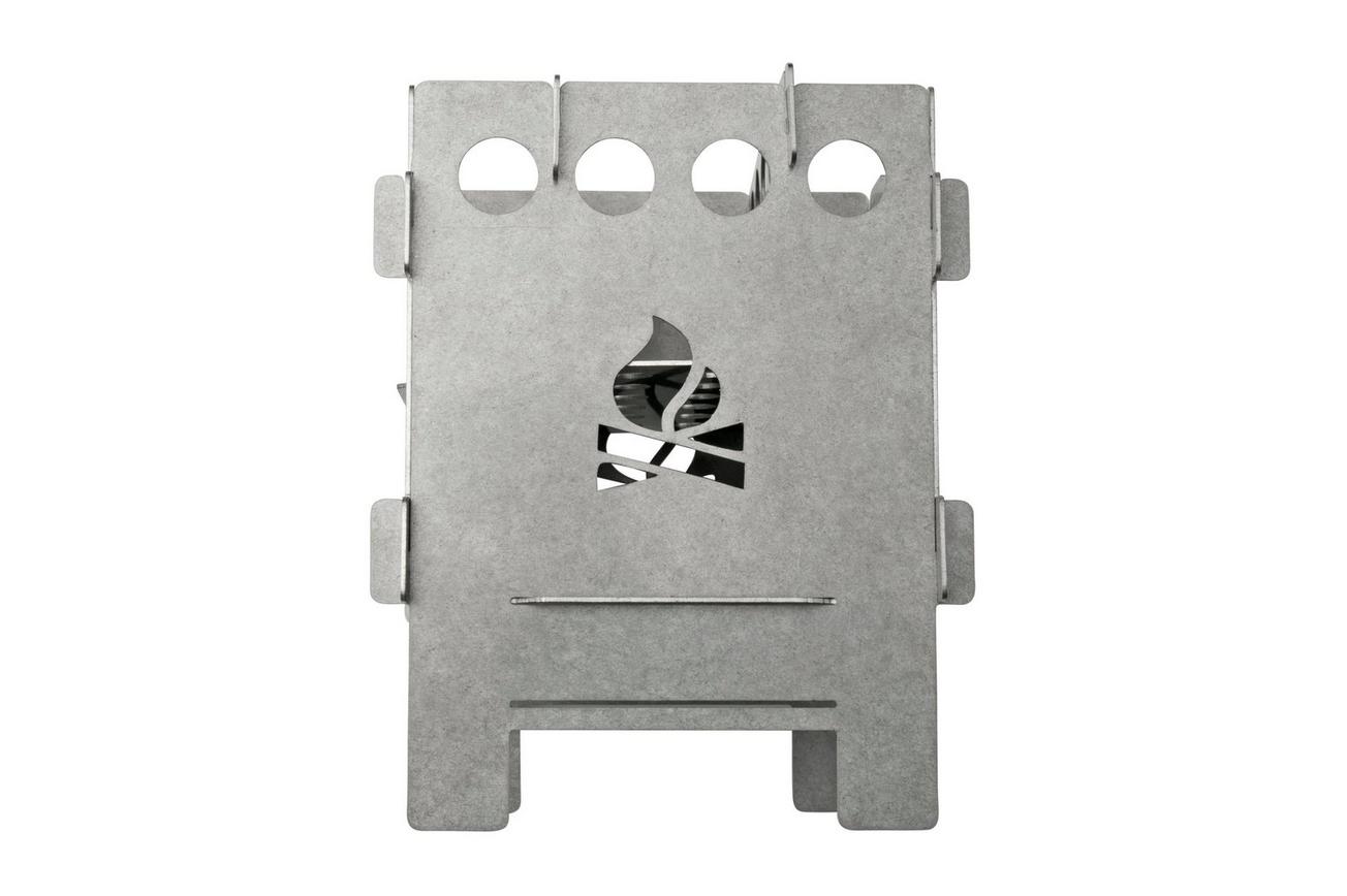 Bushcraft Essentials Bushbox, opvouwbare stove