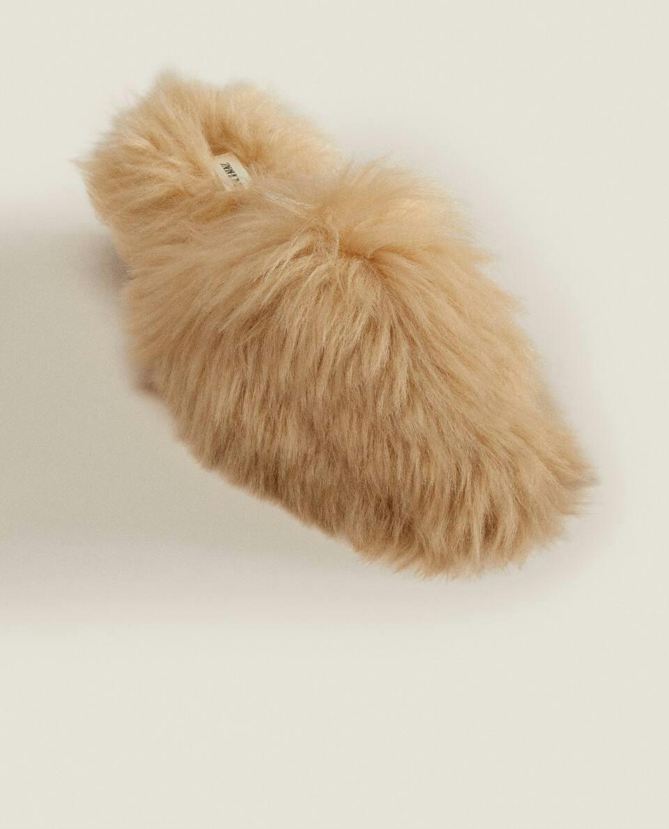 Chinelo Mule de Pele Sintética