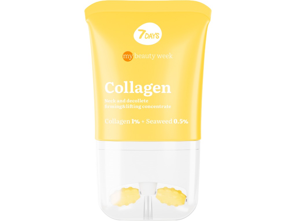 MASSAJADOR PESCOÇO DECOTE 7DAYS COLAGÉNIO 80 ML