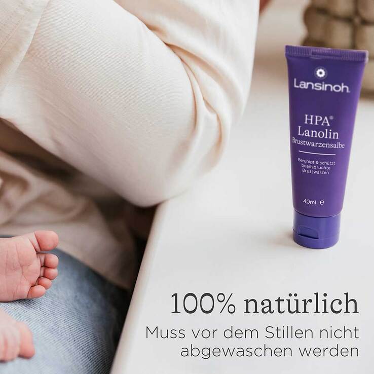 Lansinoh Hpa Lanolin klimaneutral Salbe, 40 ml