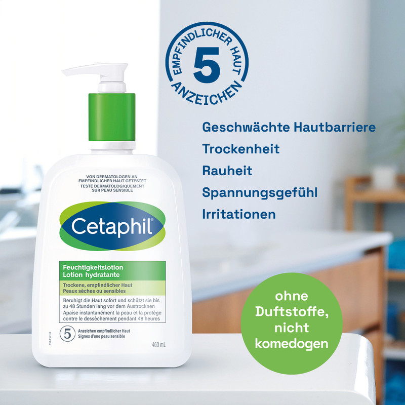 CETAPHIL Feuchtigkeitslotion<br>460 ml, Dispenser, Lotion