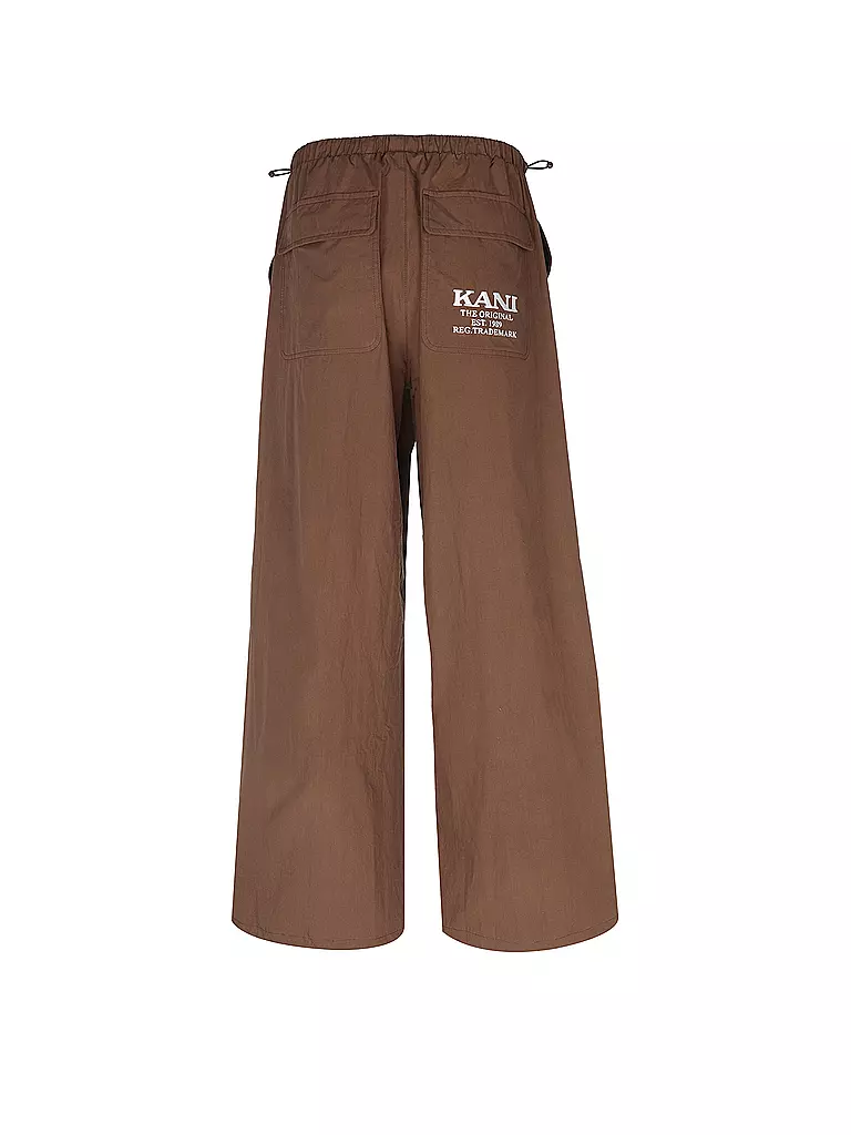 KARL KANI Jogginghose braun