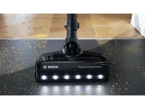 Bosch Unlimited 7 BCS711XXL - Støvsuger - pind/håndholdt (2-i-1) - uden pose - ledningsfri - hvid - 1 batteri, inkluderet oplader