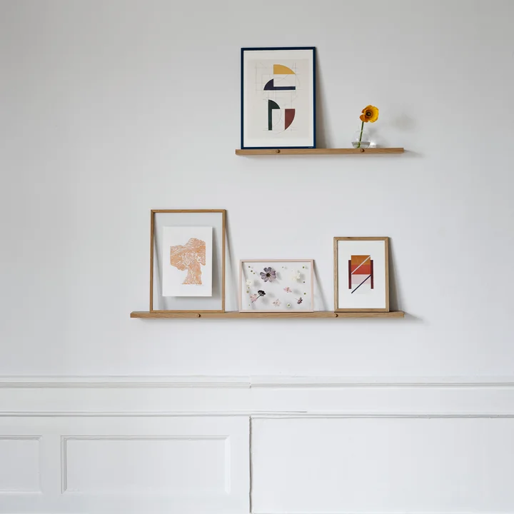 Moebe - Gallery Shelf 70 cm, Eiche geräuchert