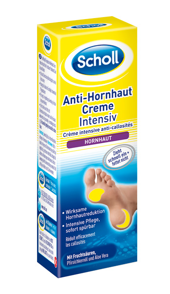 SCHOLL Anti-Hornhaut Creme Intensiv Creme Tb 75 ml