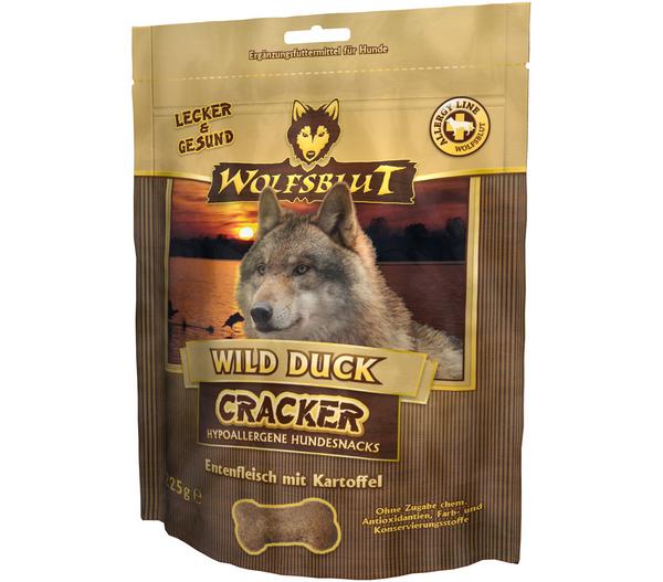 WOLFSBLUT Hundesnack Cracker Wild Duck Ente,