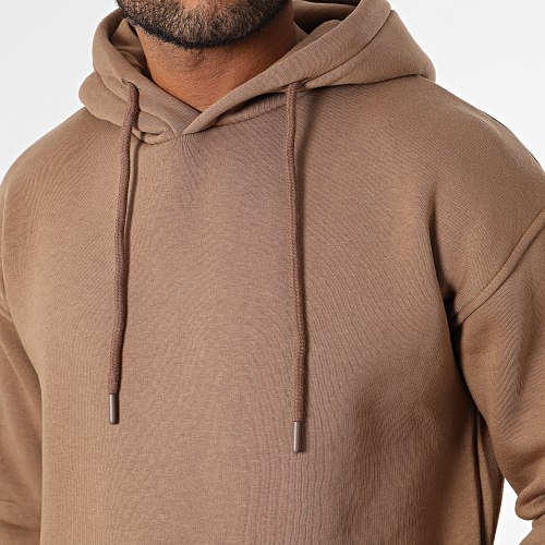 Sweat Capuche Marron