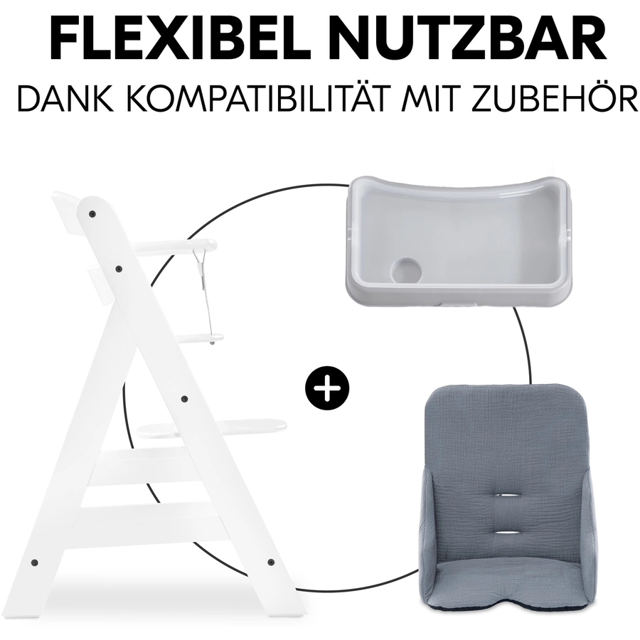 hauck Hochstuhlauflage Baby Pad Stone