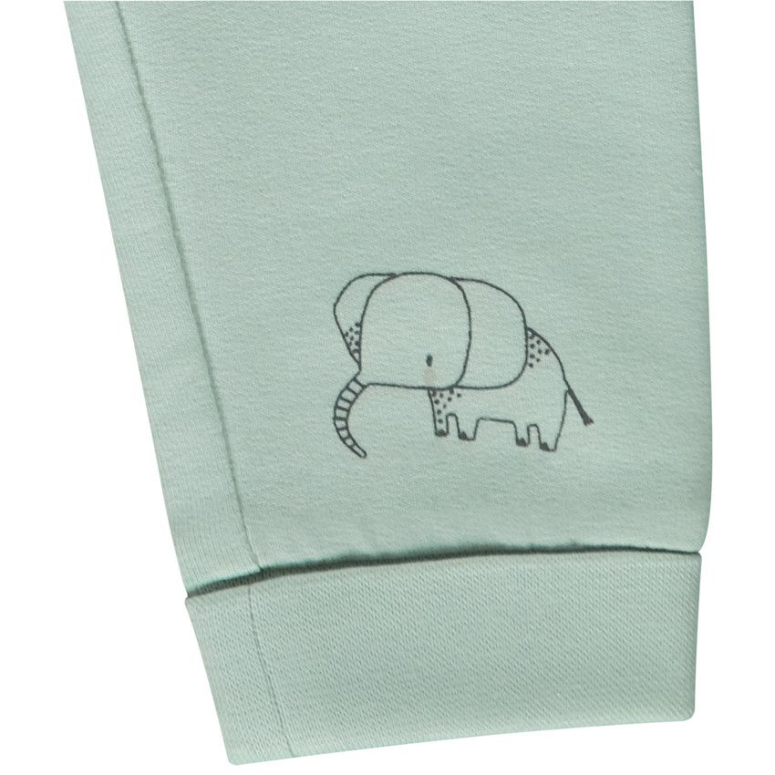 Lot de 2 caleçons évolutifs éléphants pour bébé garçon - Vert