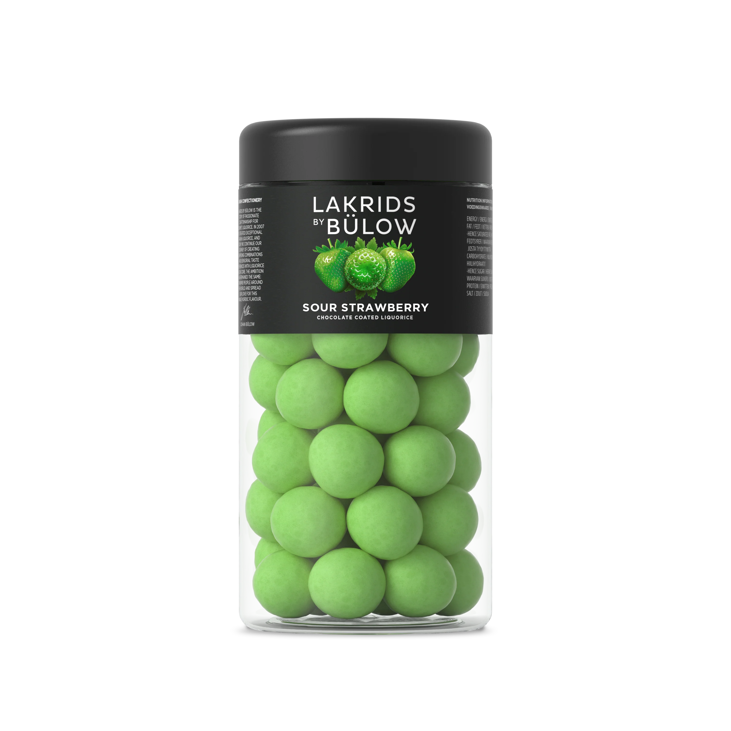 Lakrids by Bülow  Black Box, Regular - Læmon/Sour Strawberry