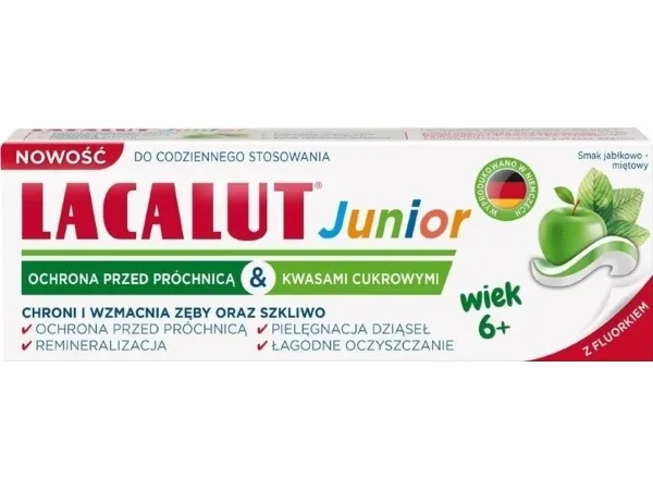 LACALUT Junior Toothpaste for children 6 years and older 55ml